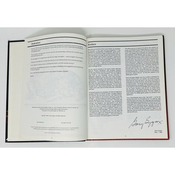 Advanced Dungeons & Dragons Unearthed Arcana TSR 1985 #2017 AD&D RPG - Picture 4 of 16